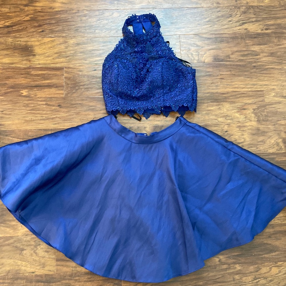 women’s formal dress, royal blue, size 6
